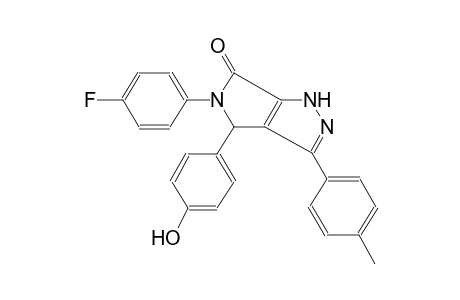 pyrrolo[3,4-c]pyrazol-6(1H)-one, 5-(4-fluorophenyl)-4,5-dihydro-4-(4-hydroxyphenyl)-3-(4-methylphenyl)-