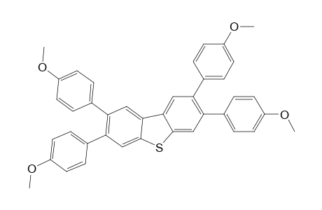 2,3,7,8-Tetrakis(4-methoxyphenyl)dibenzo[b,d]thiophene