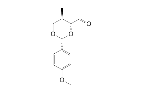 (2R,4R,5R)-2-(4-Methoxyphenyl)-5-methyl-1,3-dioxane-4-carbaldehyde