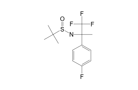 (+)-[S(S),R]-2-METHYL-N-[1,1,1-TRIFLUORO-2-(4-FLUOROPHENYL)-PROPAN-2-YL]-PROPANE-2-SULFINAMIDE