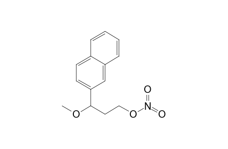 (3-methoxy-3-naphthalen-2-yl-propyl) nitrate