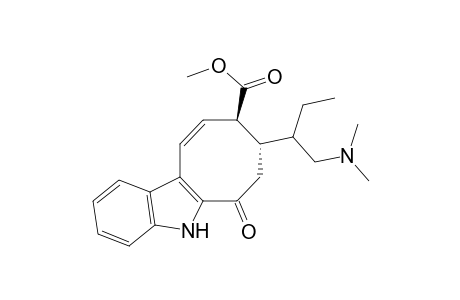 5H-Cyclooct[b]indole-9-carboxylic acid, 8-[1-[(dimethylamino)methyl]propyl]-6,7,8,9-tetrahydro-6-oxo-, methyl ester, [8S-[8.alpha.(S*),9.beta.]]-