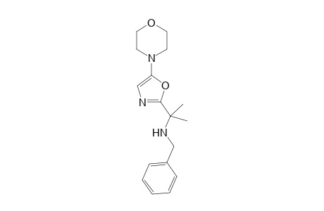 N-Benzyl-2-(5'-morpholinooxazol-2'-yl)propan-2-amine