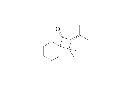 3,3-dimethyl-2-isopropylidenespiro[3.5]nonan-1-one