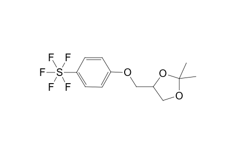 2,2-Dimethyl-4-((4-(pentafluorosulfanyl)phenoxy)methyl)-1,3-dioxolane