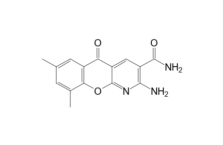 2-Amino-7,9-dimethyl-5-oxo-5H-chromeno[2,3-b]pyridine-3-carboxamide