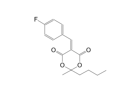 1,3-dioxane-4,6-dione, 2-butyl-5-[(4-fluorophenyl)methylene]-2-methyl-