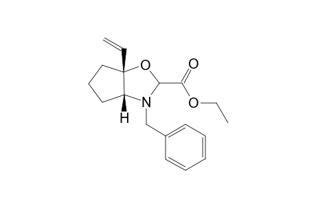 (3aRS,6aRS)-Ethyl 3-benzyl-6a-vinylhexahydro-2H-cyclopenta[d]oxazole-2-carboxylate