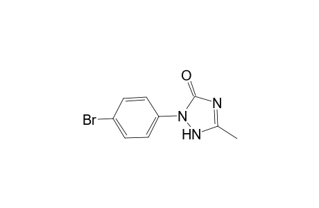 .delta.2-1,2,4-Triazolin-5-one, 1-(p-bromophenyl)-3-methyl-