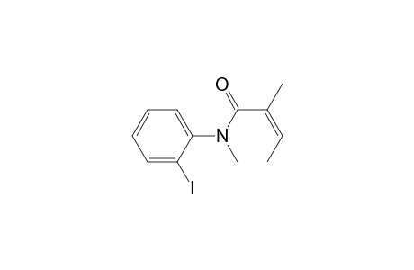 N-(2'-Iodophenyl)-N-methyl-2-methyl-2-butenamide