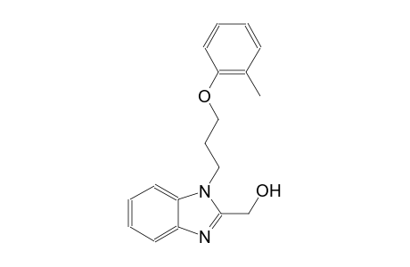 1H-benzimidazole-2-methanol, 1-[3-(2-methylphenoxy)propyl]-
