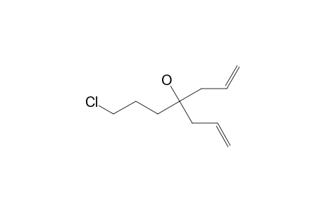 4-(3-chloropropyl)hepta-1,6-dien-4-ol
