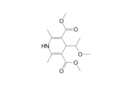 3,5-Pyridinedicarboxylic acid, 1,4-dihydro-4-(1-methoxyethyl)-2,6-dimethyl-, dimethyl ester