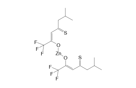 Bis(1,1,1-trifluoro-4-mercapto-6-methylhept-3-en-2-onato)zinc(II)