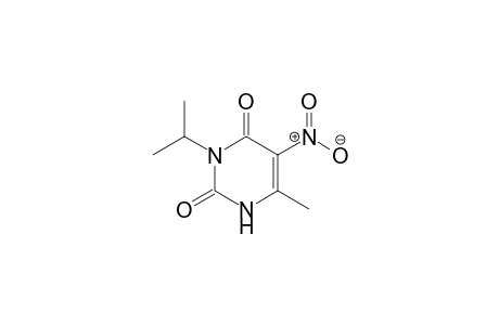 3-isopropyl-5-nitro-6-methyluracil