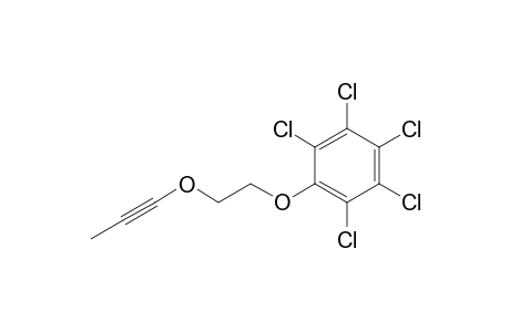 1-(2,3,4,5,6-Pentachlorophenyloxy)-2-(propynyloxy)ethane