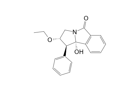 2.alpha.-Ethoxy-9b.alpha.-Hydroxy-1.beta.-phenyl-1,2,3,9b-tetrahydro-5H-pyrrolo[2,1-a]isoindol-5-one