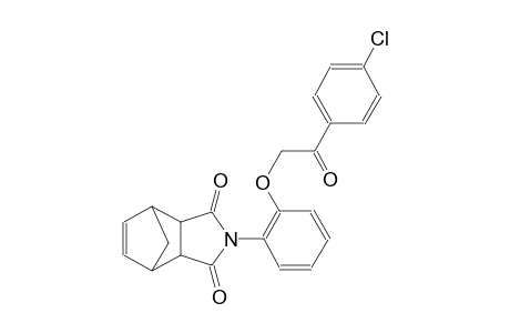 2-(2-(2-(4-chlorophenyl)-2-oxoethoxy)phenyl)-3a,4,7,7a-tetrahydro-1H-4,7-methanoisoindole-1,3(2H)-dione