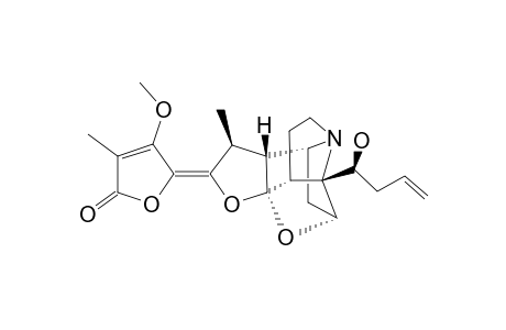 (1'-S)-HYDROXY-3',4'-DIDEHYDRO-STEMOFOLINE