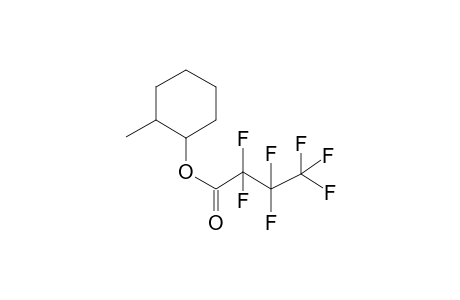 1-Methyl-2-heptafluorobutyryloxycyclohexane