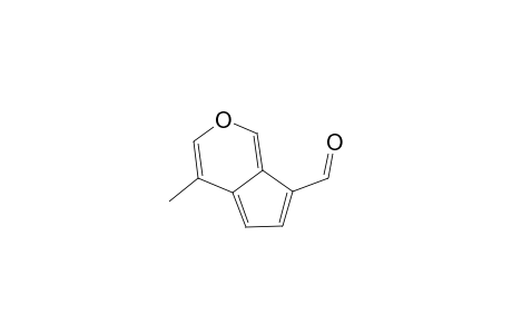 Cyclopenta[c]pyran-7-carboxaldehyde, 4-methyl-
