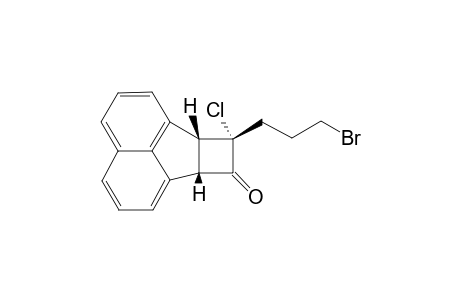 1-Chloro-1-(3-bromopropyl)dihydrocyclobutano[3,4-a]acenaphthylen-2-one