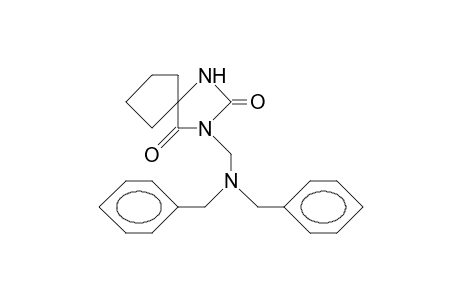 3-(N,N-Dibenzyl-aminomethyl)-1,3-diaza-spiro(4.4)nonane-2,4-dione