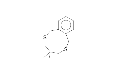 8,8-Dimethyl-5,8,9,11-tetrahydro-7H-6,10-dithiabenzocyclononene