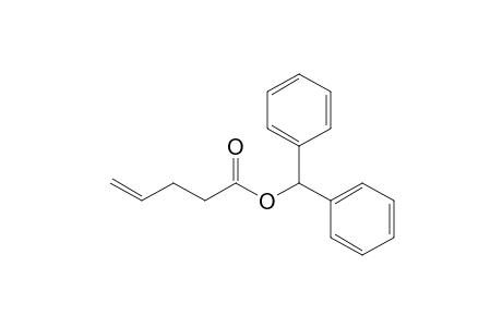 (diphenylmethyl) pent-4-enoate