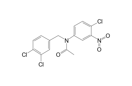 N-[4-Chloro-3-nitrophenyl]-N-acetyl-3,4-dichlorobenzylamine