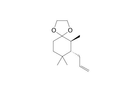 7-Allyl-6,8,8-trimethyl-1,4-dioxaspiro[4.5]decane