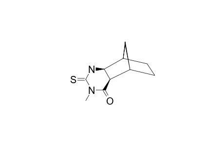 3-Methyl-2-thioxo-2,3,R-4a,cis-5,6,7,cis-8,cis-8a-octahydro-5,8-methanoquinazolin-4(1H)-one