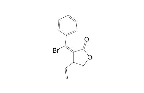 (3E)-3-[bromanyl(phenyl)methylidene]-4-ethenyl-oxolan-2-one