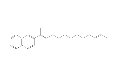 2-[(11E)-trideca-2,11-dien-2-yl]naphthalene