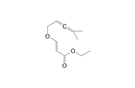 (E)-ethyl 3-((4-methylpenta-2,3-dien-1-yl)oxy)acrylate