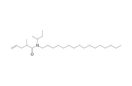 Pent-4-enoylamide, 2-methyl-N-(2-butyl)-N-hexadecyl-