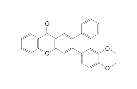 3-(3,4-Dimethoxyphenyl)-2-phenyl-9H-xanthen-9-one