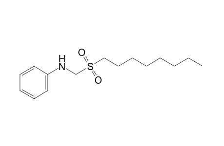 N-[(octylsulfonyl)methyl]aniline