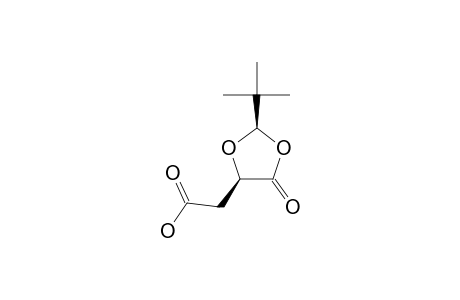 (2R,4R)-(2-TERT.-BUTYL-5-OXO-1,3-DIOXOLAN-4-YL)-ACETIC-ACID
