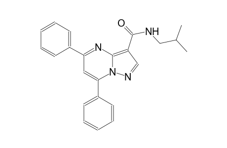 N-isobutyl-5,7-diphenylpyrazolo[1,5-a]pyrimidine-3-carboxamide