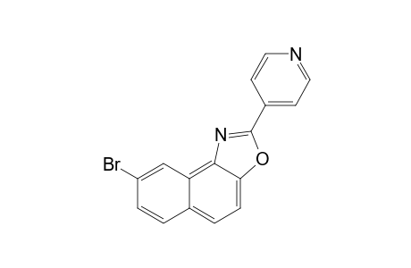 2-(4-Pyridyl)-8-bromonaphth[1,2-d]oxazole