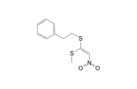 1-[2-(Phenylethyl)thio]-1-(methylthio)-2-nitroethene