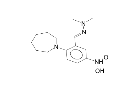 2-perhydroazepino-5-nitrobenzaldehyde dimethylhydrazone