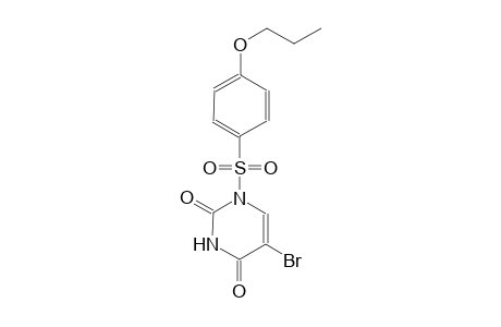 5-bromo-1-[(4-propoxyphenyl)sulfonyl]-2,4(1H,3H)-pyrimidinedione