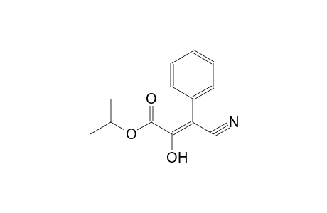isopropyl (2Z)-3-cyano-2-hydroxy-3-phenyl-2-propenoate