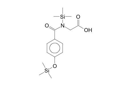 2-[trimethylsilyl-(4-trimethylsilyloxybenzoyl)amino]acetic acid