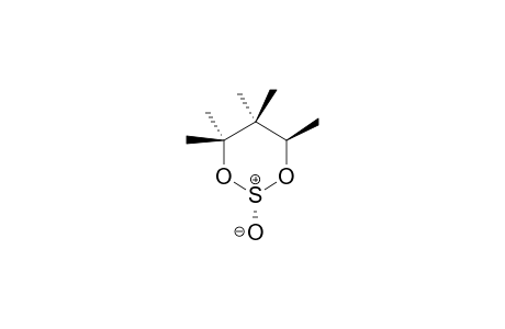 4,4,5,5,6-PENTAMETHYL-1,3,2-DIOXATHIANE-2-OXIDE