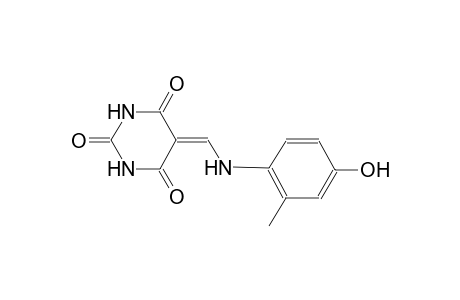 2,4,6(1H,3H,5H)-pyrimidinetrione, 5-[[(4-hydroxy-2-methylphenyl)amino]methylene]-