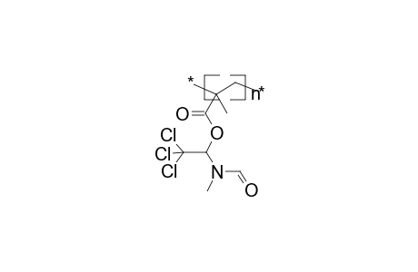 Poly[1-(n-formylmethylamino)-2,2,2-trichloroethyl methacrylate]