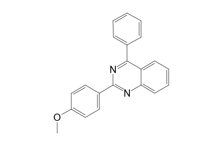 2-(PARA-METHOXYPHENYL)-4-PHENYLQUINAZOLINE